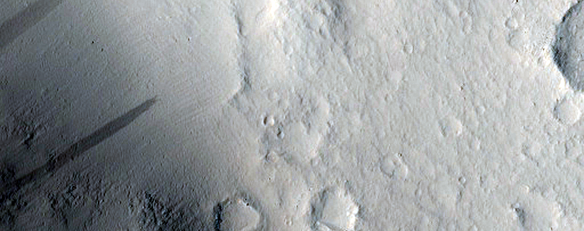 Candidate Recent Impact Site