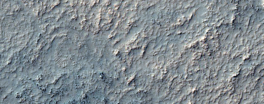 Terrain North of Hellas Planitia