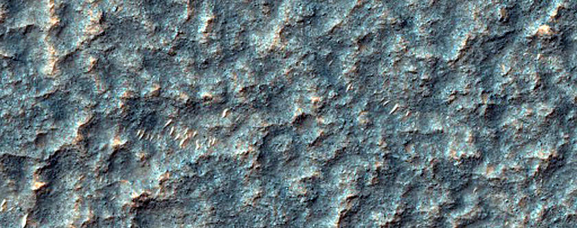Possible Olivine Exposure in Solis Planum