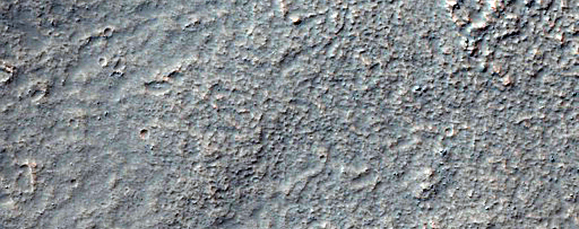 Channel in Noachis Terra