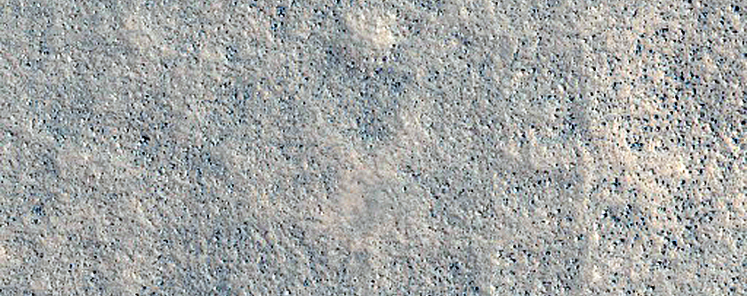 Surface with Large Polygons in Deuteronilus Mensae