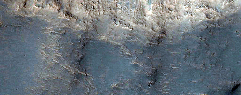Pit Crater Chain in Northeast Hesperia Planum