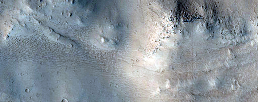 Edge of Olympus Mons