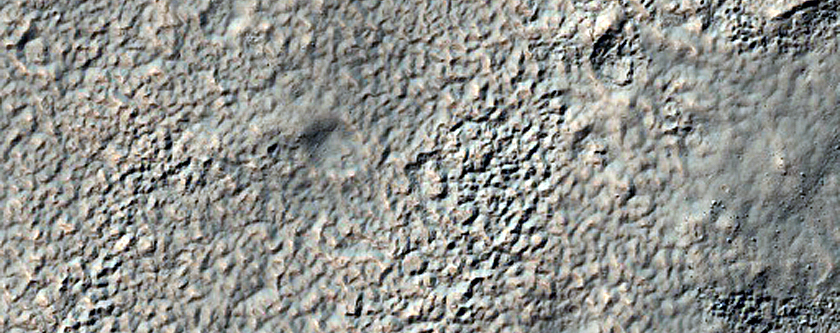 Channels in Claritas Fossae