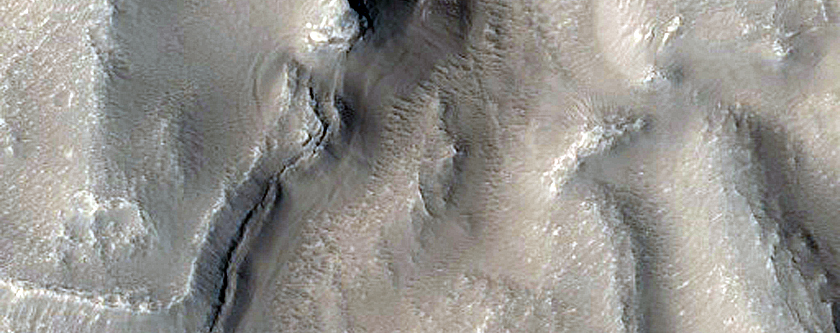 Layers in Valley in Northern Mid-Latitudes