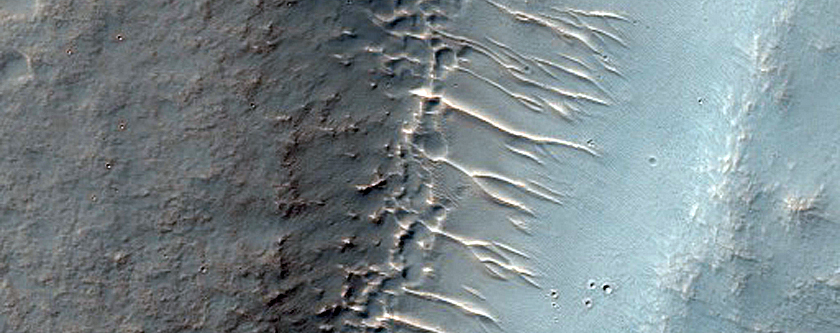 Channel North of Warrego Valles