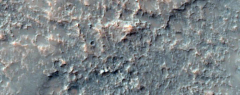 Possible Mafic Minerals in Solis Planum Crater Ejecta