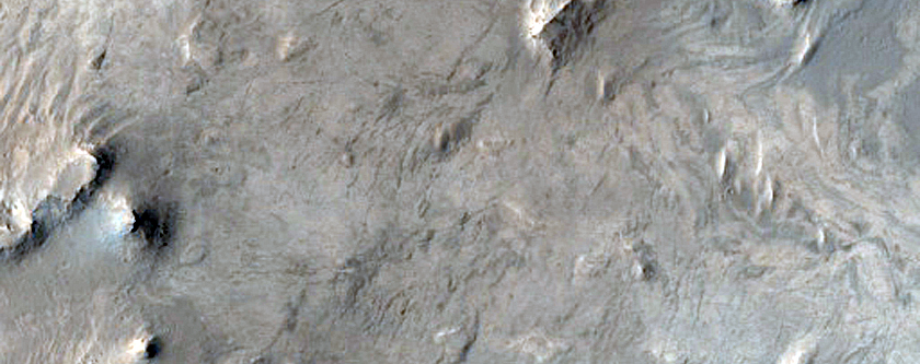 Hydrated Minerals in Northern Sinus Meridiani Crater Rim