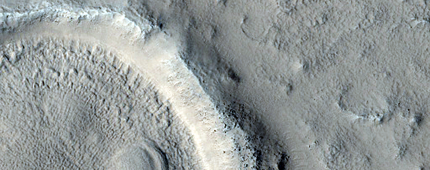Mounds and Crater Fill