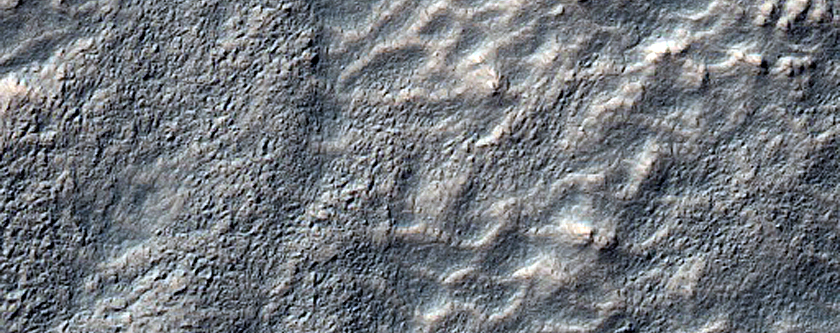 Network of Small Channels in Warrego Valles