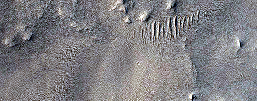 Monitor Impact Site in Cusus Valles