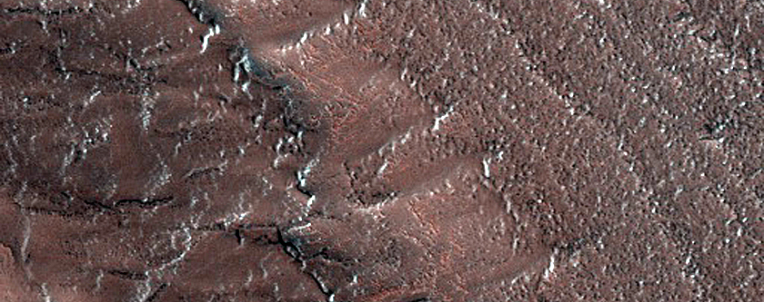 Marginal Ramparts within Uppermost North Polar Layered Deposits