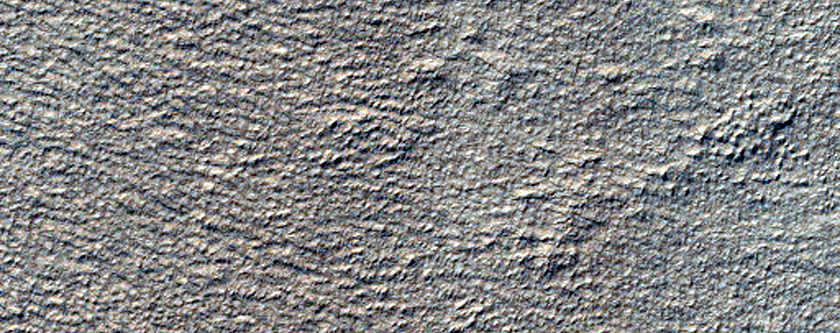 Hellas Planitia Terrain Sample