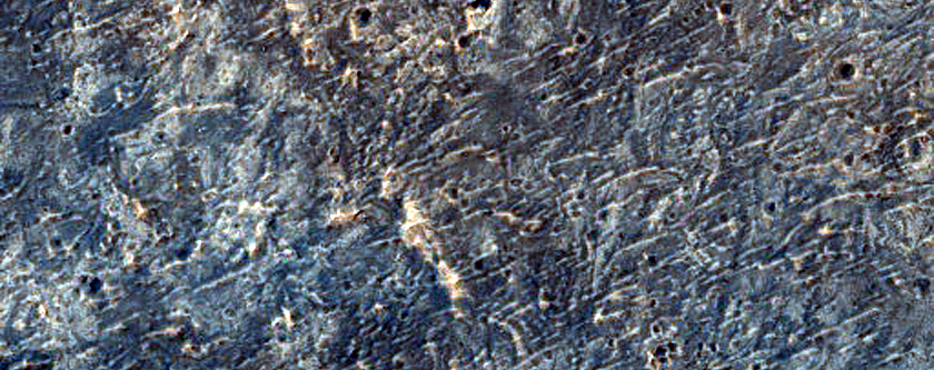 Outcrop in Meridiani Planum