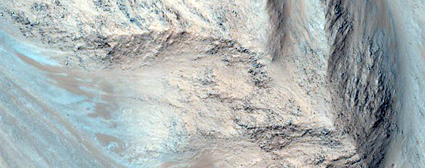 Monitoring Eos Chasma Slope Features