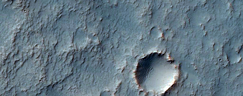 Pyroxene-Rich Materials on Plains of Terra Sirenum