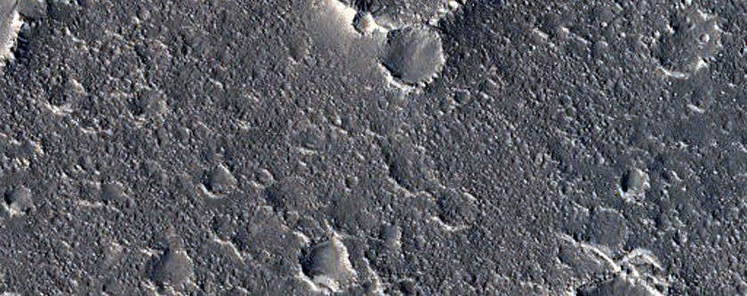 Contact in Hephaestus Fossae