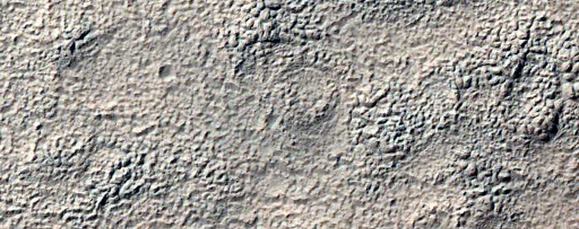 Terra Sirenum Terrain Sample