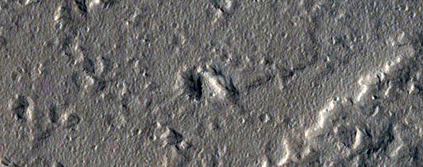 Candidate Recent Impact Site