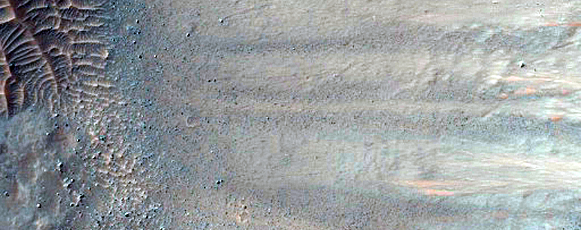 Steep Crater Slope