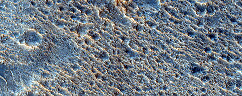 Fractures in Chryse Planitia