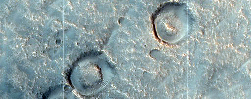 Northern Mid-Latitude Crater