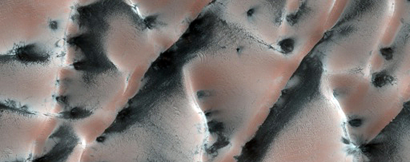 North Polar Gypsum Dunes