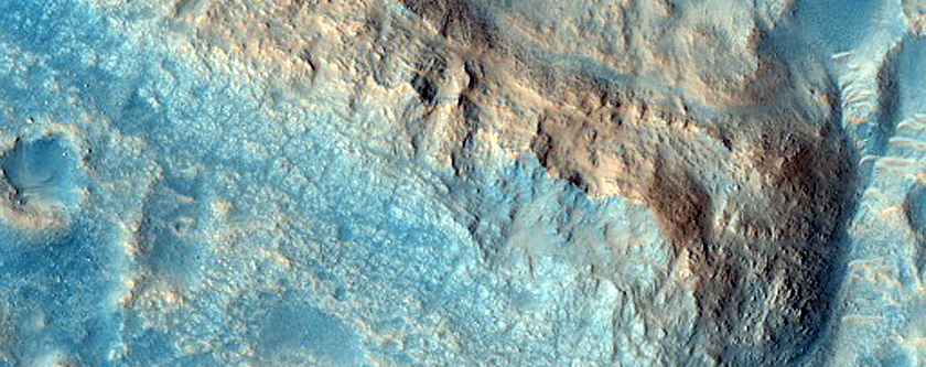Crater East of Nili Fossae