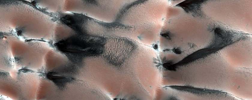 North Polar Gypsum Dunes