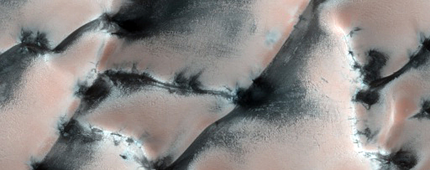 North Polar Gypsum Dunes