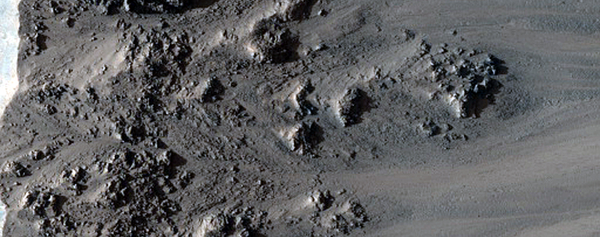 Western Half of Well-Preserved Impact Crater