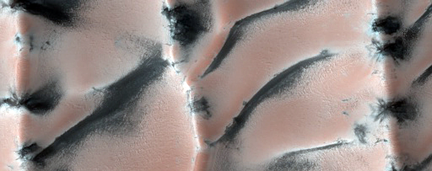 North Polar Gypsum Dunes