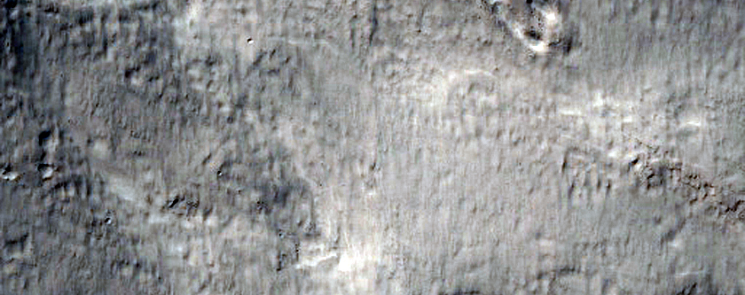 Depressions on Floor of Hipparchus Crater