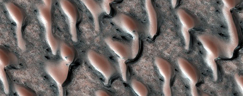 Translucent Ice on Dunes South Site