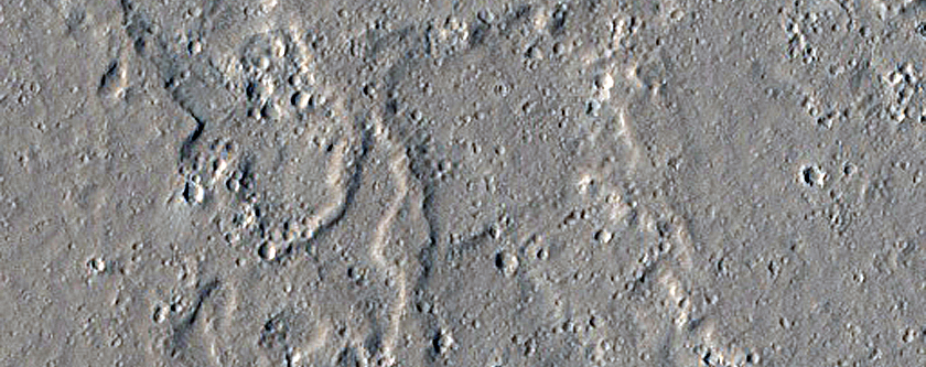 Vent in Tharsis Region