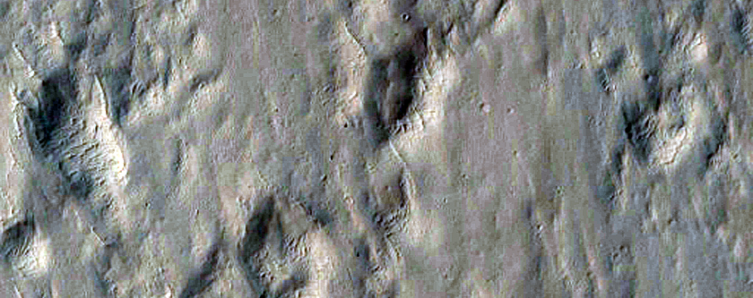 Candidate Recent Impact Site