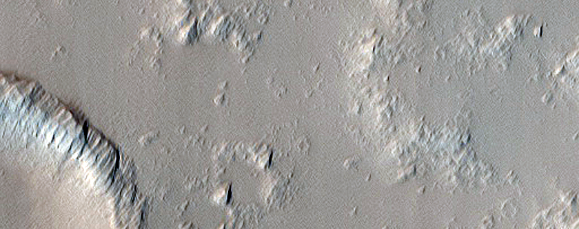 Candidate Recent Impact Site