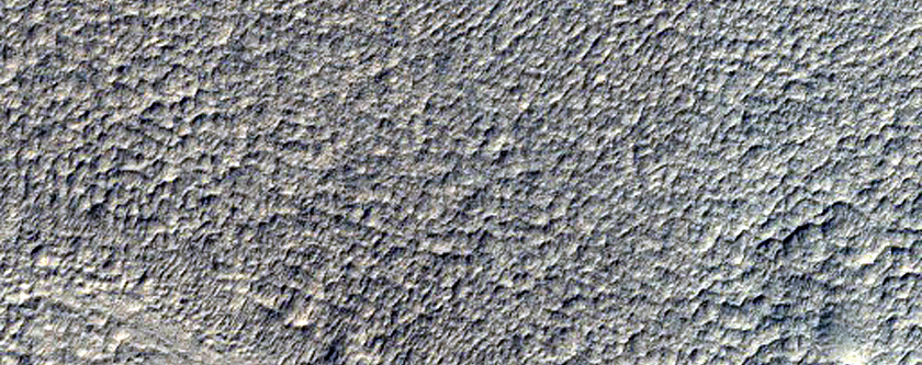 Hellas Planitia Terrain Sample