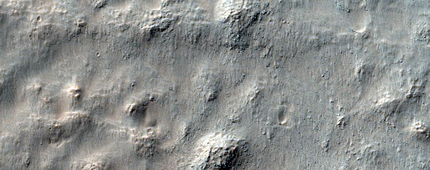 Edge of Crater Ejecta