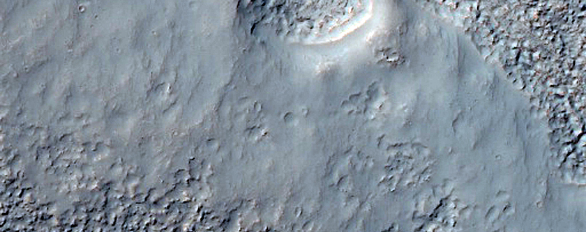 Channel in Central Noachis Terra