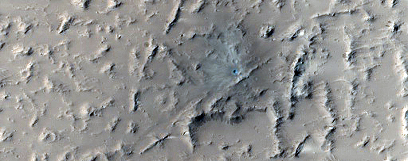 Candidate Recent Impact Site