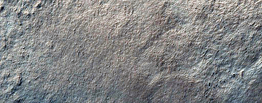 Hills in Kepler Crater