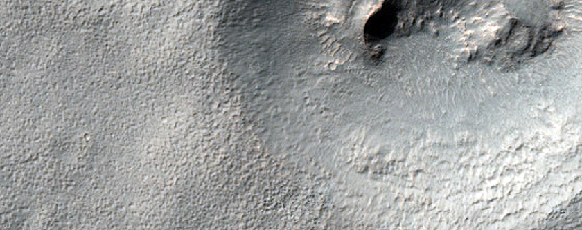 Layered Feature in Promethei Terra