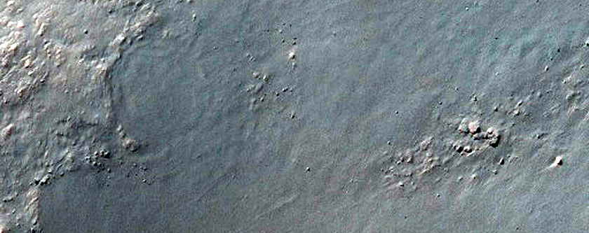 Crater Rim West of Porter Crater