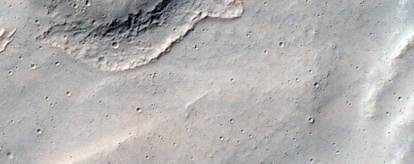 Channel in Promethei Terra