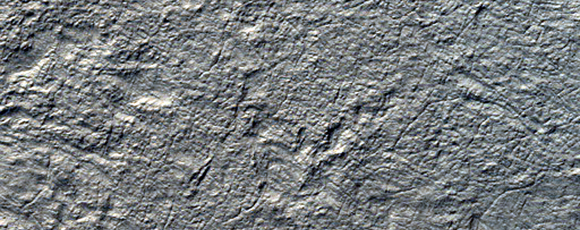 Landforms on Hellas Planitia Floor
