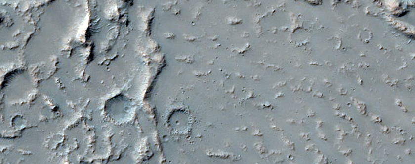 Terrain West of Pickering Crater