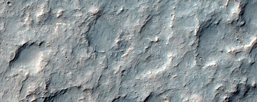 Terrain Northwest of Ariadnes Colles