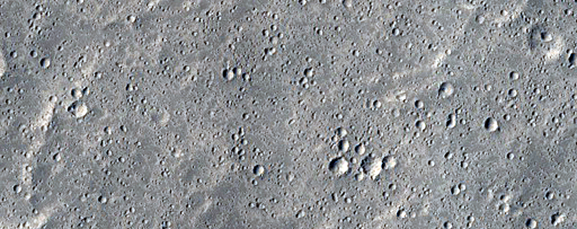 Terrain Sample in Elysium Planitia