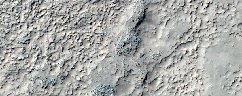 Northern Rim of Greeley Crater